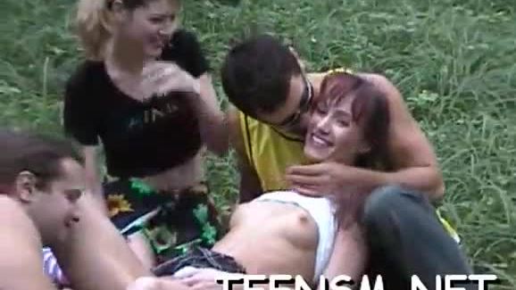 Teen is banged so hard and enjoys this action