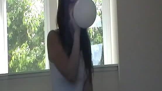 Sexy balloon popping part 4