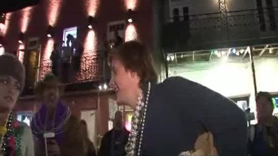 Amateur sluts flashing their tits in public during cash stunt